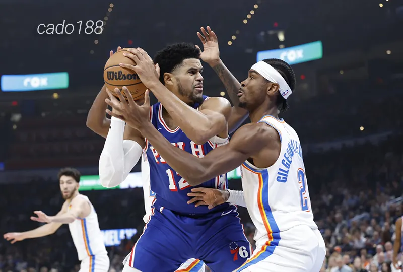 Philadelphia 76ers tiếp tục rơi vào tình cảnh khó khăn khi Joel Embiid vắng mặt trong đội hình ra sân Soi kèo bóng rổ NBA Philadelphia 76ers vs OKC Thunder 15_1
