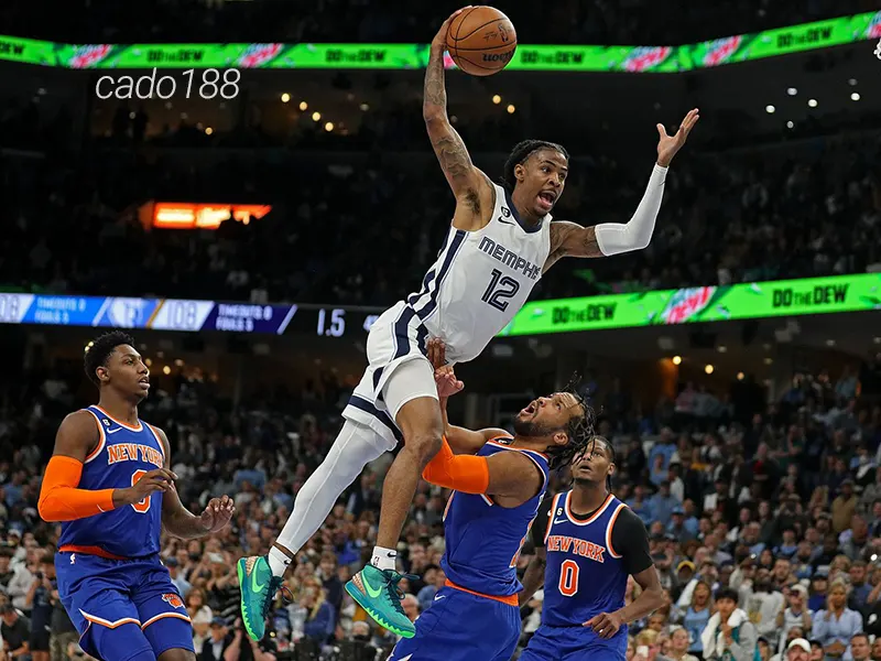 New York Knicks và Memphis Grizzlies sẽ có lần đụng độ đầu tiên trong mùa giải năm nay Soi kèo bóng rổ New York Knicks vs Memphis Grizzlies 28_1