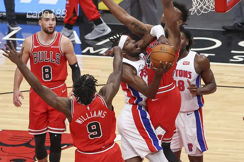 Detroit Pistons tìm lại niềm vui chiến thắng khi được trở về tổ ấm Little Caesars Arena Soi kèo bóng rổ NBA Detroit Pistons vs Chicago Bulls 3_2