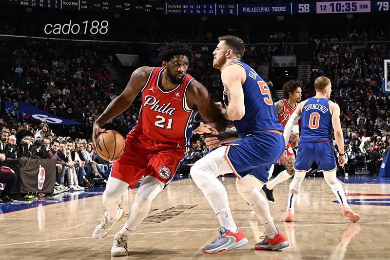 New York Knicks nhận 2 thất bại liên tiếp trước 2 đội xếp trên Boston Celtics và Cleveland Cavaliers Soi kèo bóng rổ New York Knicks vs Philadelphia 76ers 27_2
