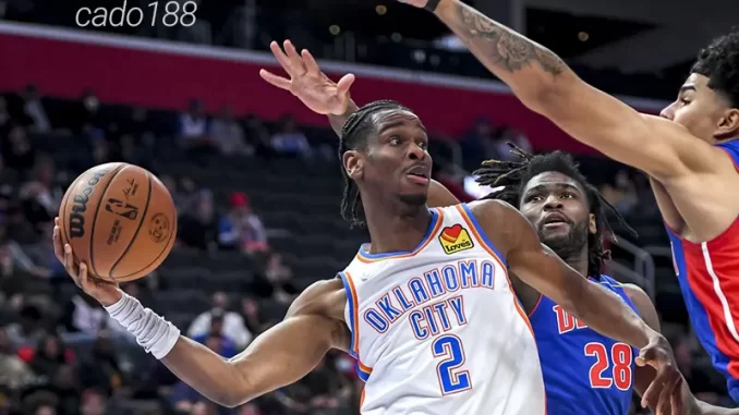 Soi kèo bóng rổ Detroit Pistons vs OKC Thunder ngày 16_3