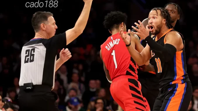 Soi kèo bóng rổ NBA New York Knicks vs PT Blazers ngày 31_3 Soi kèo bóng rổ NBA New York Knicks vs PT Blazers ngày 31_3