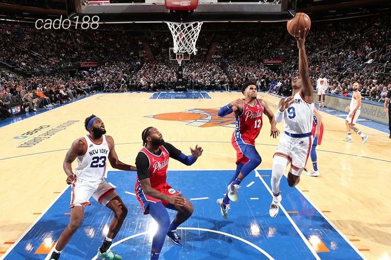 New York Knicks vẫn đang thi đấu cực kỳ cẩn trọng dù đã có trong tay tấm vé tham dự playoffs Soi kèo bóng rổ New York Knicks vs Philadelphia 76ers 2_4