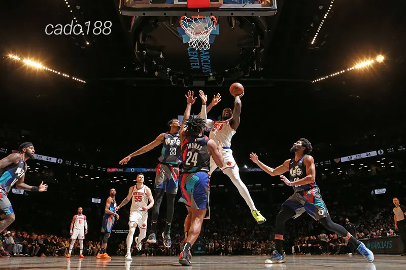 Đội khách New York Knicks cũng đang gặp không ít trở ngại để sắp xếp lối chơi trong đội Soi kèo bóng rổ NBA Brooklyn Nets vs New York Knicks 14_4
