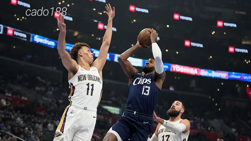 LA Clippers có được chiến thắng giải tỏa áp lực trong chuyến du đấu gần nhất Soi kèo bóng rổ NBA LA Clippers vs New Orleans Pelicans 3_4