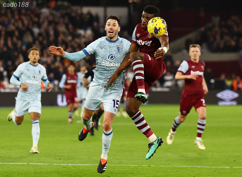 Soi kèo xiên ngày 05/04 West Ham vs Bournemouth, Premier League