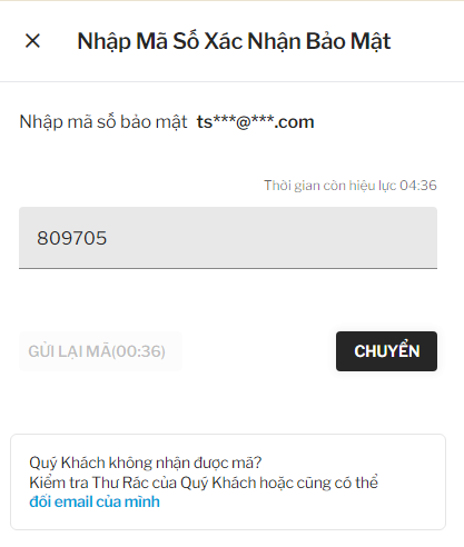 xác minh 188bet email
