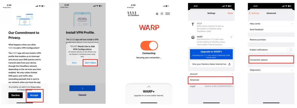 Cách cài đặt VPN cho thành viên 188 Cài đặt VPN 1.1.1.1