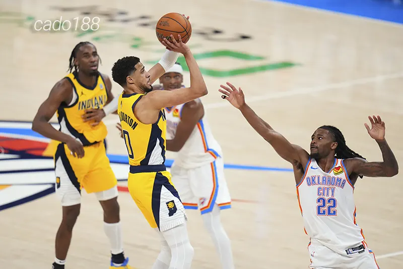Oklahoma City Thunder thành công giữ lại một trận đấu trên sân nhà và cân bằng tỷ số 1 – 1 Soi kèo bóng rổ Indiana Pacers vs Oklahoma City Thunder 12-6