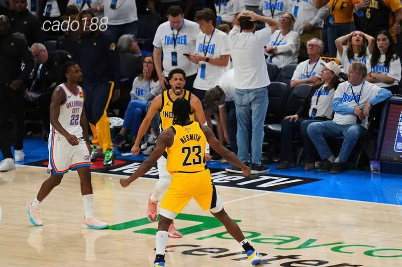 Tyrese Haliburton một lần nữa tỏa sáng và trở thành người hùng của Indiana Pacers Soi kèo bóng rổ Oklahoma City Thunder vs Indiana Pacers 9_6