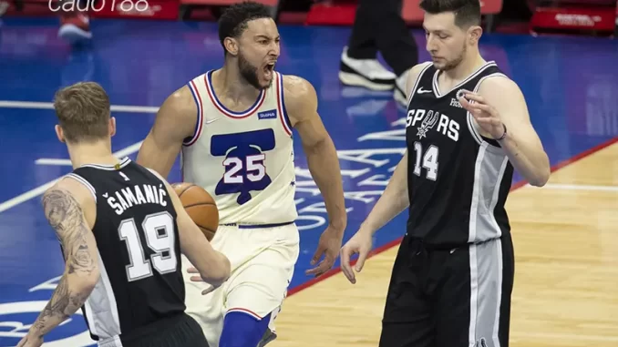 Soi kèo bóng rổ Philadelphia 76ers vs San Antonio Spurs 11-7 Soi kèo bóng rổ Philadelphia 76ers vs San Antonio Spurs 11-7