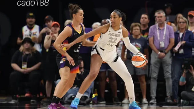 Soi kèo bóng rổ WNBA Las Vegas Aces vs Phoenix Mercury 22-8