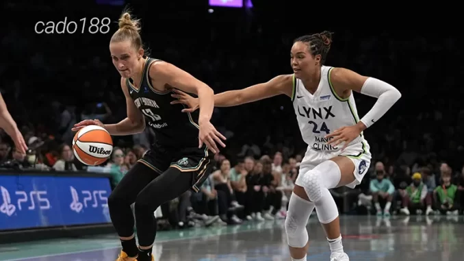 Soi kèo bóng rổ WNBA New York Liberty vs Minnesota Lynx 20-8