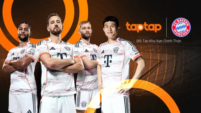 taptap đối tác hợp tác của Bayern Munich