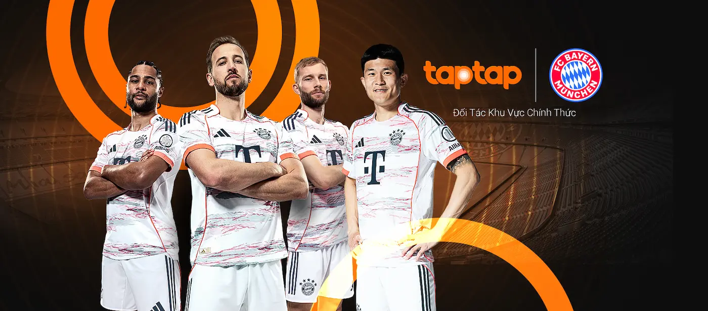 taptap đối tác hợp tác của Bayern Munich