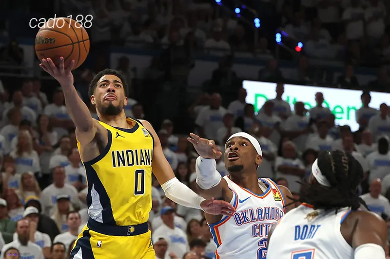 Oklahoma City Thunder bảo toàn chiến thắng trong trận đấu đầu tiên trên sân nhà Soi kèo bóng rổ Indiana Pacers vs Oklahoma City Thunder 24_10