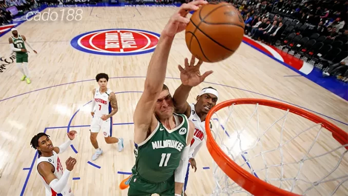 Soi kèo bóng rổ Milwaukee Bucks vs Detroit Pistons 10_10