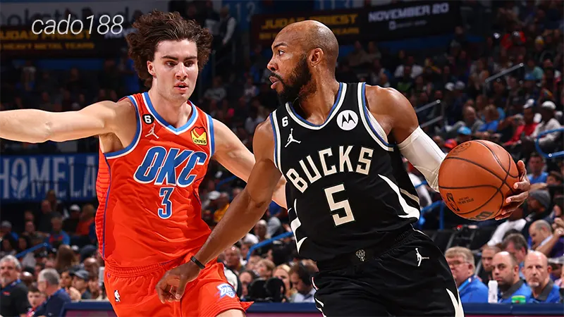 Milwaukee Bucks có được chiến thắng thứ 3 liên tiếp tại NBA Pre-Season Soi kèo bóng rổ Milwaukee Bucks vs Oklahoma City Thunder 15_10
