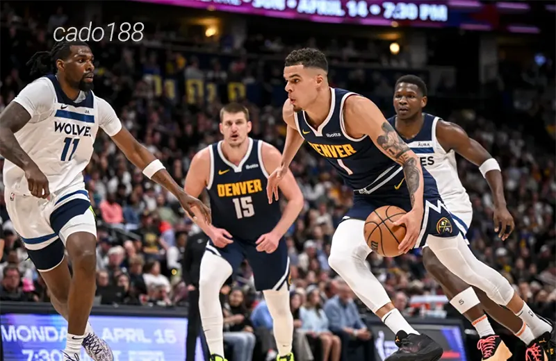 Aaron Gordon cho thấy những tiến bộ vượt bậc trong mùa giải mới đặc biệt ở khả năng ném 3 điểm Soi kèo bóng rổ Minnesota Timberwolves vs Denver Nuggets 28_10