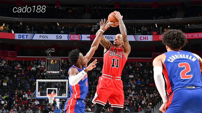 Chicago Bulls có màn chạy đà tinh thần thuyết phục khi hạ gục Minnesota Timberwolves vừa qua Soi kèo bóng rổ NBA Chicago Bulls vs Detroit Pistons 23_10