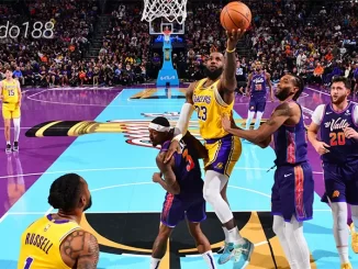 Soi kèo bóng rổ NBA LA Lakers vs Phoenix Suns ngày 4_10