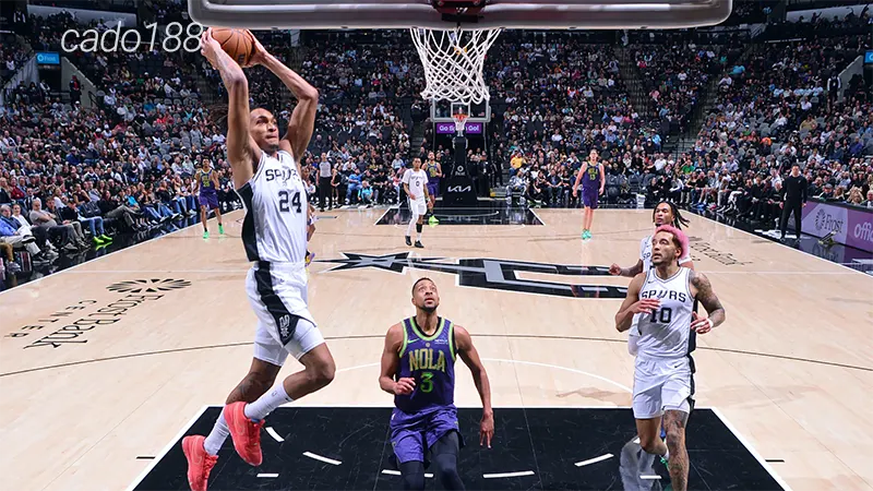 San Antonio Spurs vẫn đang duy trì mạch bất bại từ giai đoạn NBA Pre-Season đến nay Soi kèo bóng rổ NBA NO Pelicans vs San Antonio Spurs 25_10