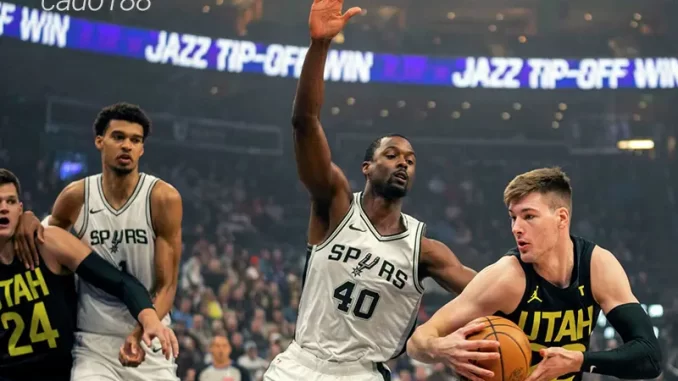 Soi kèo bóng rổ NBA San Antonio Spurs vs Utah Jazz 11_10 Soi kèo bóng rổ NBA San Antonio Spurs vs Utah Jazz 11_10
