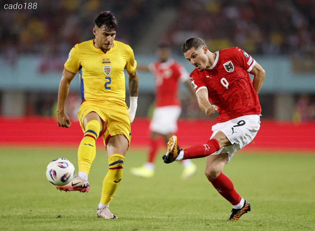 Soi kèo xiên ngày 13/10 Romania vs Áo, vòng loại World Cup 2026