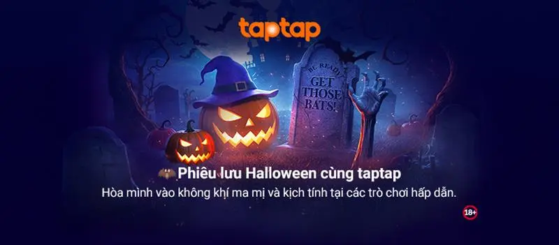 Tận hưởng không khí lễ hội ma quái cùng cơ hội thắng lớn tại slot Halloween tận hưởng halloween slotgame taptap